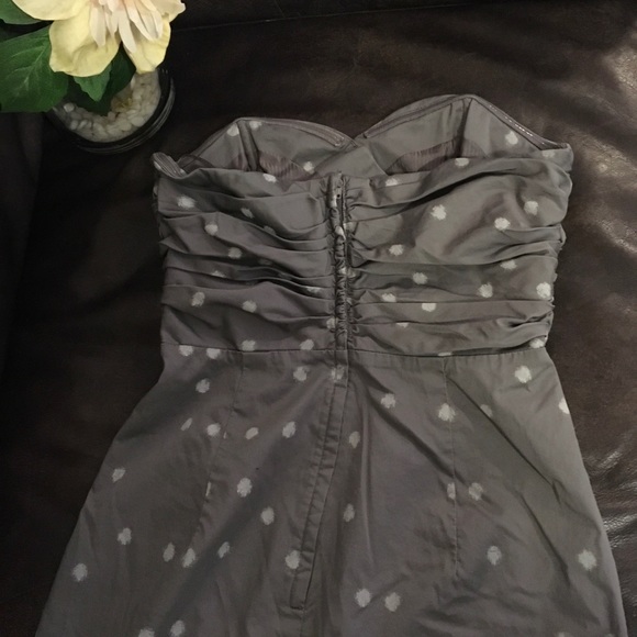 Strapless polka dot dress from H&M 🌺 - Picture 4 of 6